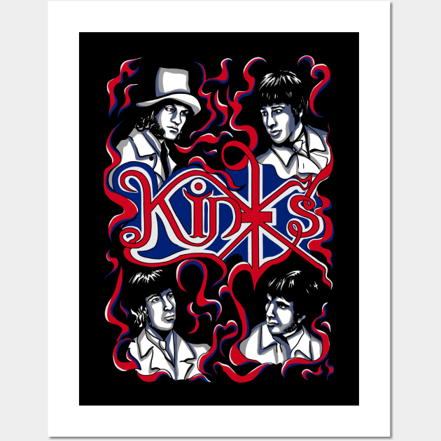 The kinks Wall Art by HelenaCooper